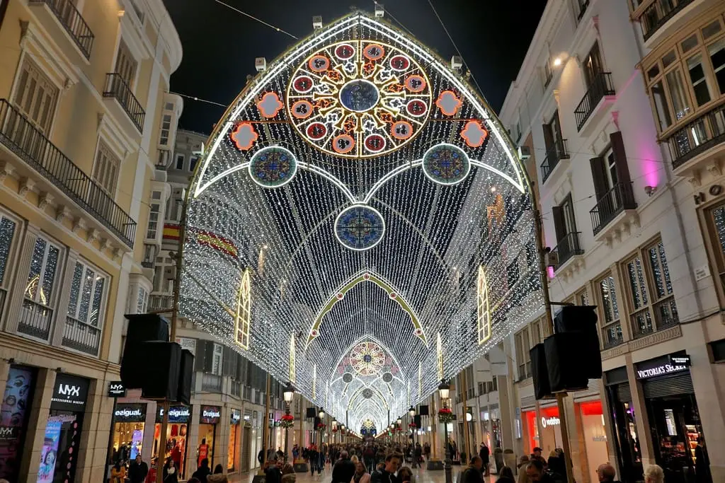 christmas-lights-in-a-street-in-spain
