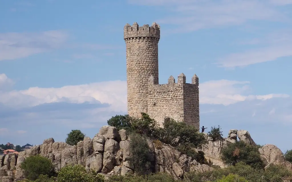The watchtower of Torrelodones in Madrid, Spain